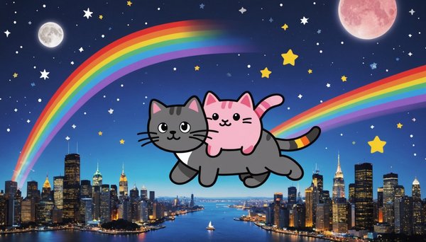 Découvrez le phénomène Nyan Cat et son univers captivant
